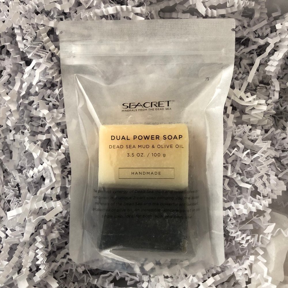 Seacret Dual Power Soap Dead Sea Mud / Olive Oil